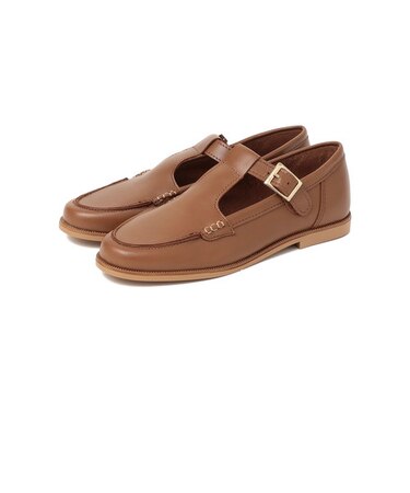 ENESS: Tストラップ ローファー