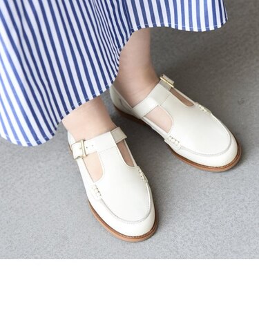 ENESS: Tストラップ ローファー｜シップスの通販｜&mall（アンドモール 