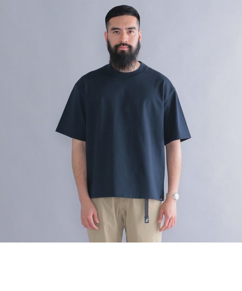 SHIPS別注】THYARD: リラックス スクエア クルーネック Tシャツ