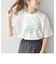 SHIPS any: エスプリ ロゴ Tシャツ