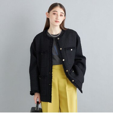 GIOLICA ツイードジャケット◇｜シップスの通販｜&mall（アンドモール 