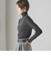 〈手洗い可能〉ドライタッチ リブ タートル