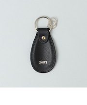 SHIPS: SAFFIANO LEATHER シューホーン キーホルダー