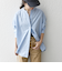 SHIPS any:〈洗濯機可能〉REPREVE バンド カラー シャツ