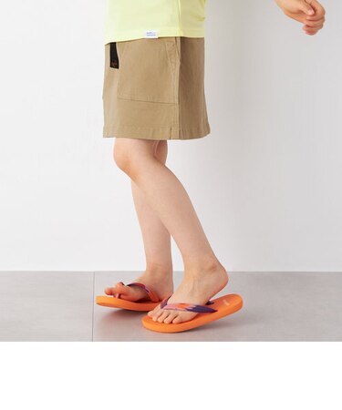 【SHIPS any別注】CYAARVO: ナチュラルラバー FLIPFLOP ビーチサンダル〈KIDS〉