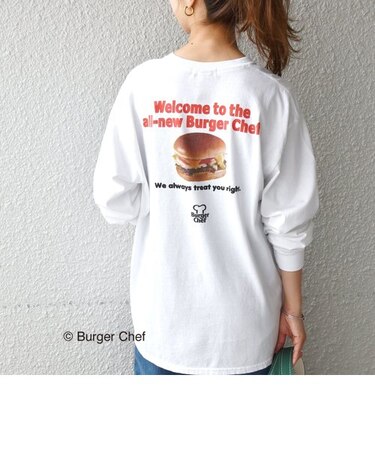 GOOD ROCK SPEED: Burger Chef ロング スリーブ ロゴTEE