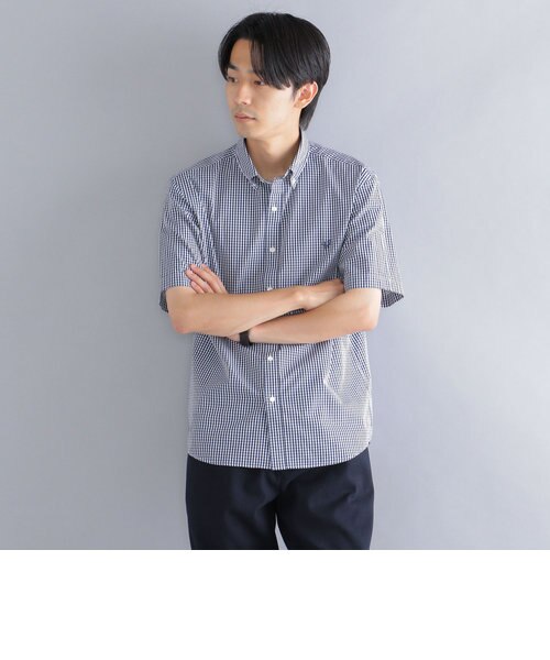 SHIPS×ワタベウェディング ボタンダウンショートスリーブシャツ【L】 BEAUTY&YOUTH UNITED ARROWS｜<CGS.> ロー ボタンダウン
