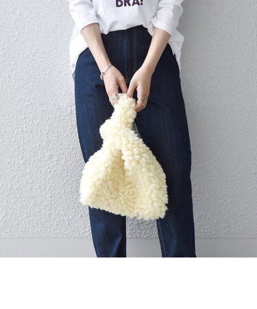 SHIPS any: フラッフィー 2WAY トートバッグ