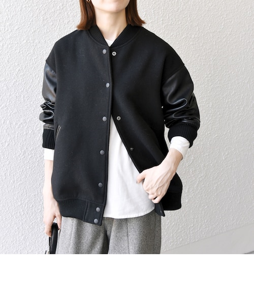 WEB限定】SHIPS any: バーシティ ジャケット 25AW｜シップスの通販