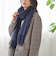 《一部追加予約》ソリッド カシミヤ ストール