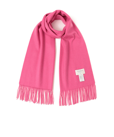 《一部追加予約》ソリッド カシミヤ ストール