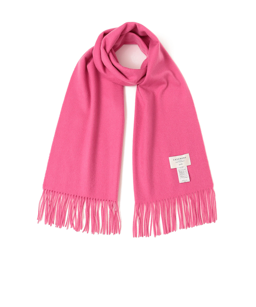 《一部追加予約》ソリッド カシミヤ ストール