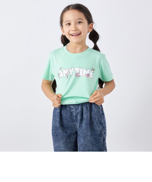 SHIPS any: ANYロゴ プリント 半袖 Tシャツ