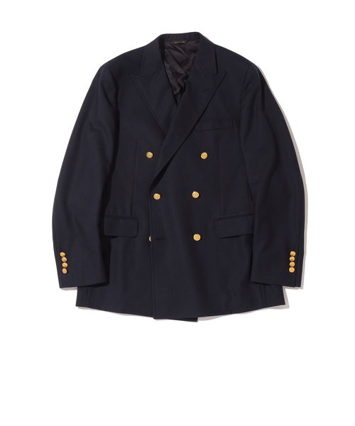 美品　23区　ウール圧縮スムース ダブル前 ジャケット　ダークネイビー　40 23区 ウール圧縮スムース ダブル前 ジャケット （ダークネイビー