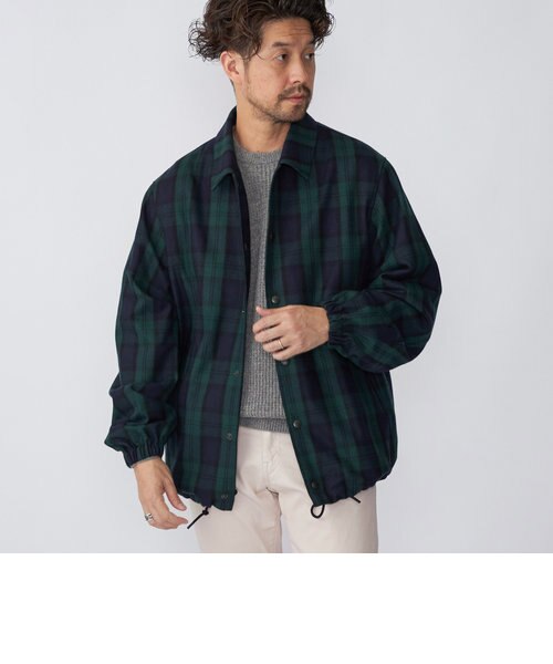 SHIPS スーパー140'S ソロテックス メリノウール コーチジャケット SHIPS: スーパー140'S SOLOTEX(R) メリノウール コーチ