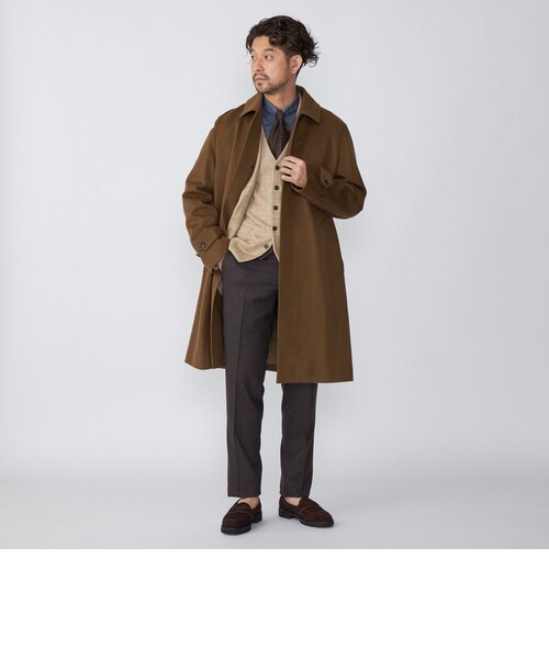 LOROPIANA FABRIC ストームシステム　ステンカラーコートSHIPS SHIPS: LORO PIANA FABRIC ストーム システム ステンカラー コート