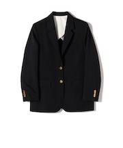 SHIPS Primary Navy Label:ネイビーテーラードジャケット2