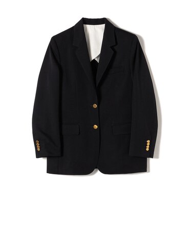 SHIPS Primary Navy Label:ネイビーテーラードジャケット2