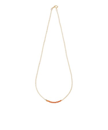 CONSOLER: オレンジ チェーン ネックレス