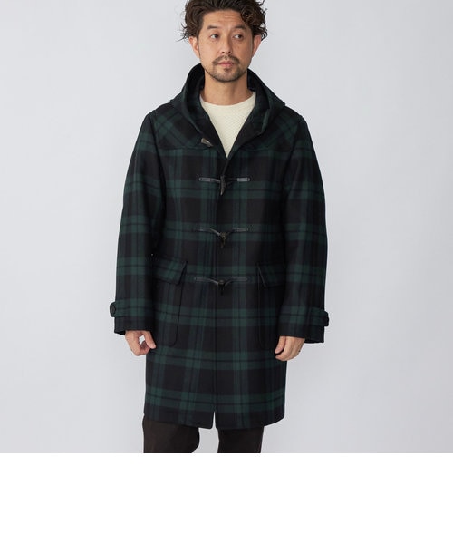 SHIPS: スーパー140'S メリノウール メルトン ダッフルコート 22FW