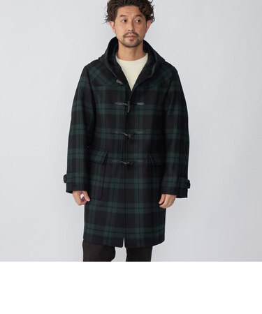 SHIPS: スーパー140'S メリノウール メルトン ダッフルコート 22FW