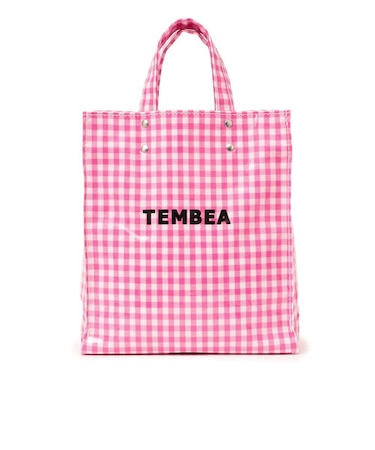 TEMBEA:ギンガムチェックペーパートート｜シップスの通販｜&mall 