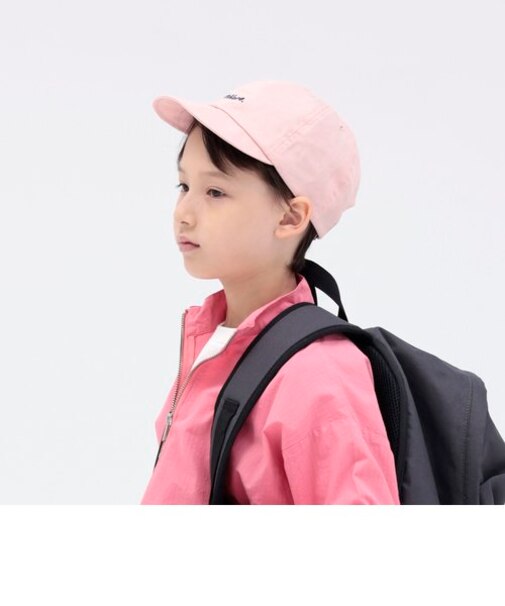 ARCH&LINE: コットン ツイル ロゴ キャップ<KIDS>