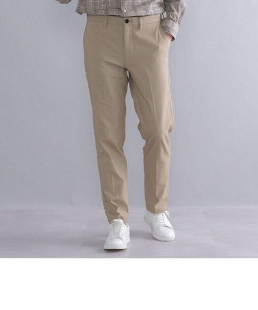 SHIPS:〈ストレッチ〉ウオーム ブラッシュド ノープリーツ パンツ