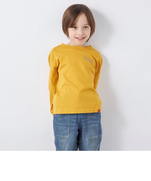 UNIVERSAL OVERALL: ウィンディJr. プリント 長袖 Ｔシャツ