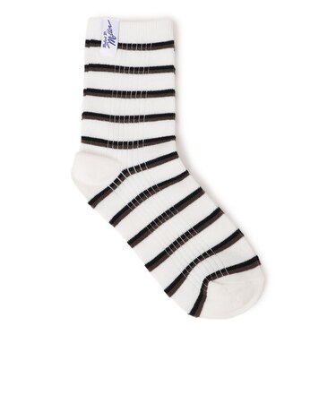 Robert P.Miller: ボーダー リブ ソックス