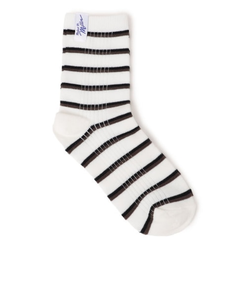 Robert P.Miller: ボーダー リブ ソックス