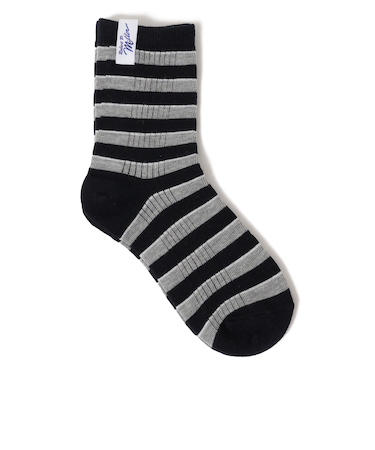 Robert P.Miller: ボーダー リブ ソックス