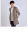 SHIPS any: ＜ストレッチ＞フューチャー メルトン チェスター コート 22FW◇