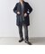 SHIPS any: ＜ストレッチ＞フューチャー メルトン チェスター コート 22FW◇