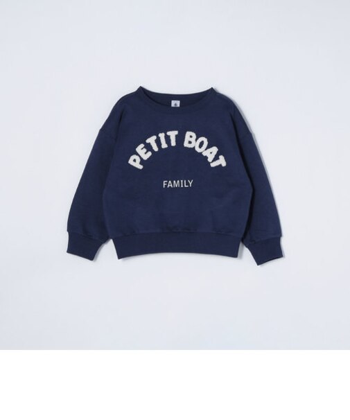 PETIT BATEAU: ロゴ スウェット<KIDS>