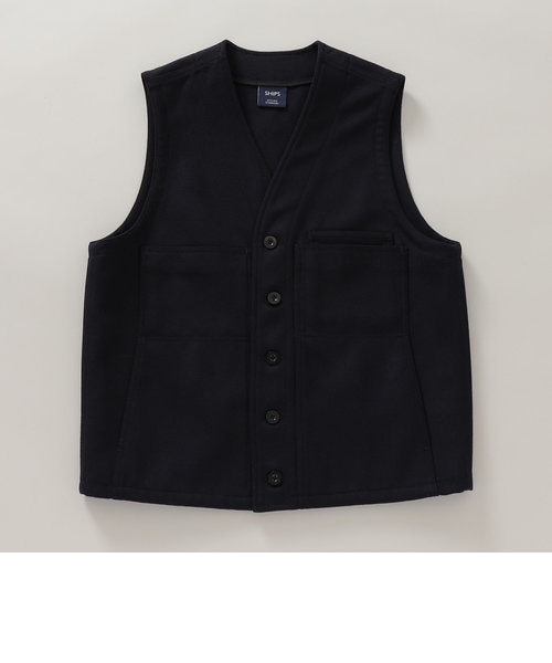 SHIPS STANDARD: ウール/カシミヤ オーバーベスト｜シップスの通販