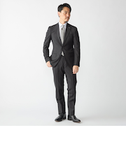 SHIPS: LORO PIANA FABRIC  オーストラリス 無地 S3B スーツ