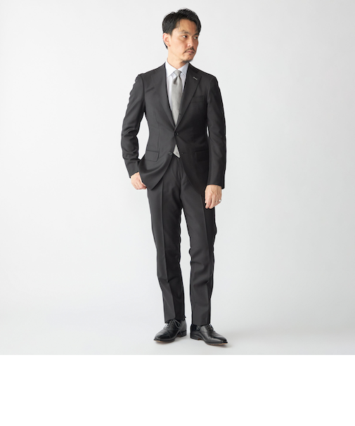 SHIPS: LORO PIANA FABRIC  オーストラリス 無地 S3B スーツ