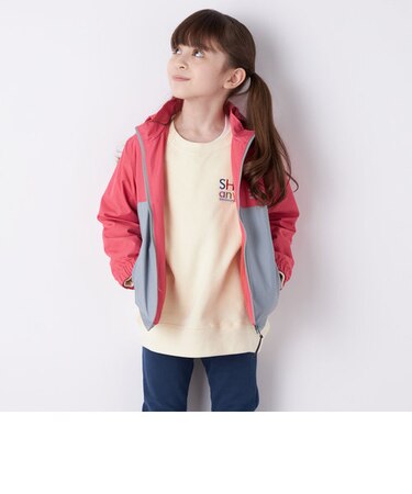 SHIPS any: ナイロン メッシュ フード 取外し可能  ブルゾン<KIDS>