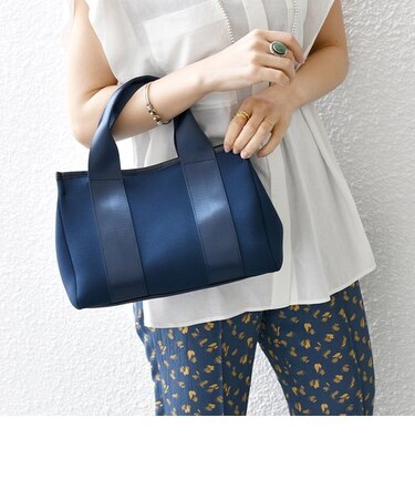 SHIPS any: テープハンドル トートバッグ