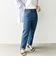 SHIPS any: ハイライズ デニムパンツ［SHIPS any DENIM］