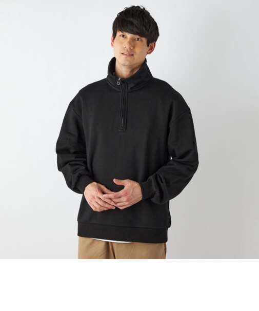 SHIPS any: ハーフジップ スウェット◇