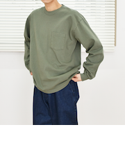 【SHIPS any別注】LA APPAREL: 8.5oz 長袖 Tシャツ 23SS◇