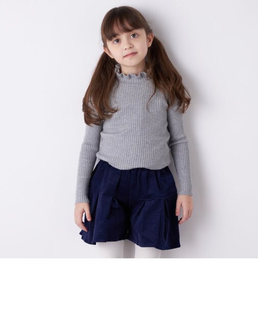 SHIPS any: リブ タートルネック ニット<KIDS>