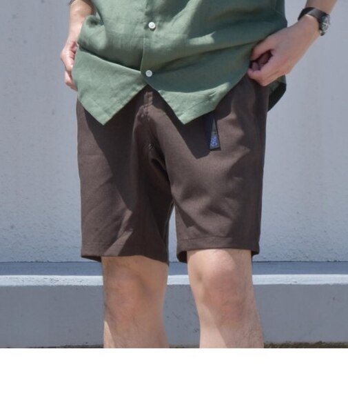 【SHIPS any別注】GRAMiCCi: Reflax（R）トロピカルストレッチ NN ショーツ◇