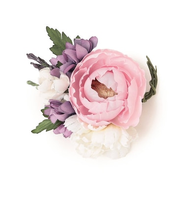 カラーフラワーコサージュ