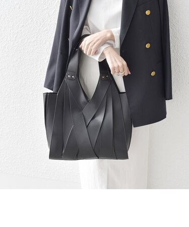 * クロス メッシュ ミディ トート 24SS ◇