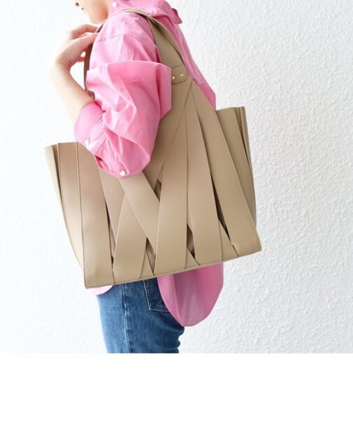 * クロス メッシュ ミディ トート 24SS ◇