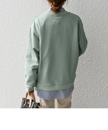 【SHIPS any別注】MONMIMI: ロゴ プリント スウェット 23SS