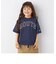 Champion: ルーズフィット パッチワーク Tシャツ 110/130 <KIDS>◇